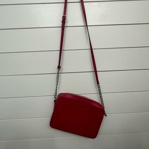 Michael Kors RASPBERRY crossbody bag. NEW WITH TAGS.